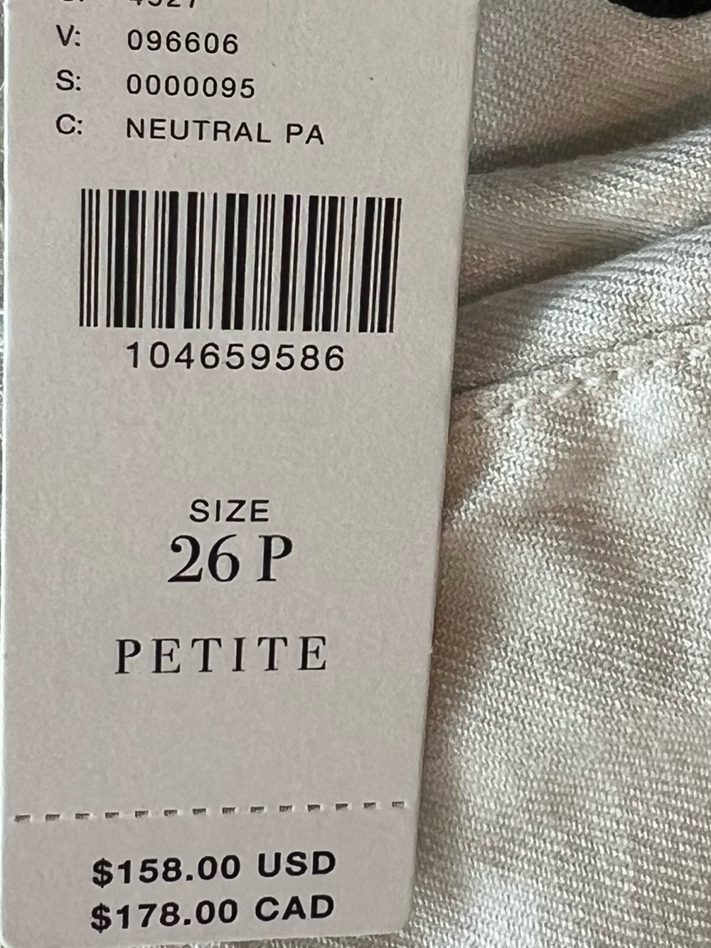 🇫🇷Anthropologie Colette Pants Maeve Linen Blend Cropped Wide Leg New 26P France - Picture 13 of 13